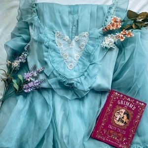 Vintage Blue Gown